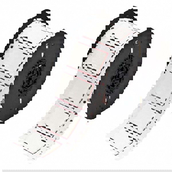 Label Maker Label: White, Polyolefin, 150 per Roll